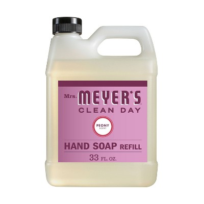 Mrs. Meyer's Peony Hand Soap Refill - 33 fl oz