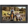 PosterPalooza | 20x15 Wide Barnwood Picture Frame, UV Acrylic, 6 Finishes - Grey, Brown, White, and Black - 2 of 4