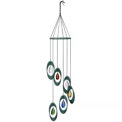 Woodstock Chimes Signature Collection, Woodstock Bellissimo Bells, 28'' Green Wind Bell CYBRO