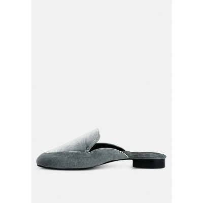 Женские сабо Rag & Co Batiste Velvet Handcrafted Mules 9 — фото 4