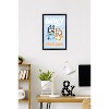 Trends International Bluey (2018) - Bluey and Bingo Dance Mode Framed Wall Poster Prints - 2 of 4