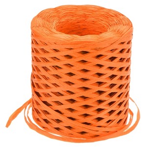 Unique Bargains Decorative Raffia Paper Craft Ribbon for Christmas Wrapping DIY - 1 of 4