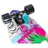 Punisher Skateboards Anime Cruiser 40-Inch Kickboard Skateboard with Canadian Maple, Blue - 2 of 2