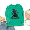 The Juniper Shop Catoween Cat Youth Long Sleeve Tee - 3 of 4