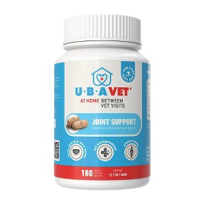 UBAVET Joint Support Advanced Joint Care Chew Tablets for Dogs & Cats (180 ct - 1 of 3