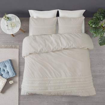 Roselle Cotton Seersucker Comforter Set