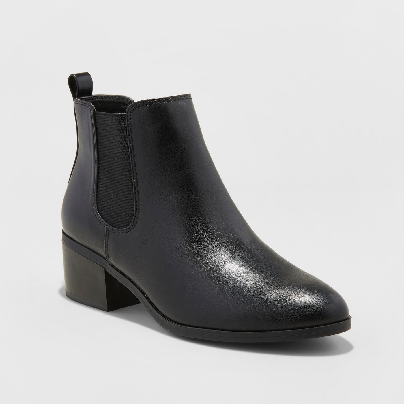 Women's Ellie Chelsea Boots - A New Day™ Black - image 1 of 3