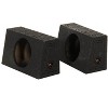 Q Power QBomb Single 12 Inch Sealed Subwoofer Sub Boxes Bedliner Spray (4 Pack) - 2 of 4