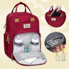 RUVALINO Large Diaper Bag Backpack, Multifunction Travel Maternity Baby Changing Bags - 4 of 4