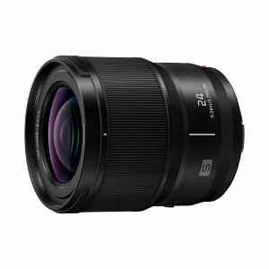 Panasonic LUMIX S Series Camera Lens, 24mm F1.8 L-Mount Interchangeable Lens for Mirrorless Full Frame Digital Cameras, S-S24 Black - 1 of 4