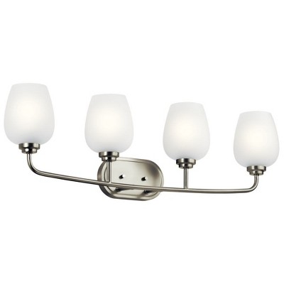 Kichler Lighting Valserrano 4 - Light Vanity in  Brushed Nickel