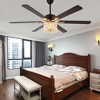 Bella Depot 65" Modern Large Crystal Ceiling Fan - 4 of 4
