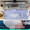 Logitech Studio Series Skid-Resistant Desk Pad 11.8" x 27.5"  Lilac (956-000148) - 2 of 4