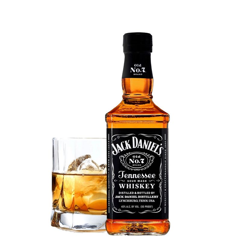 Jack Daniel&#39;s Tennessee Whiskey - 375ml Plastic Bottle, 1 of 10