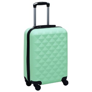 vidaXL Hardcase Trolley Mint ABS - 1 of 4