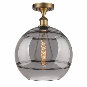Rochester - 1 Light Semi-Flush Mount In Industrial Style-14.63 Inches Tall and 12 Inches Wide - 1 of 1