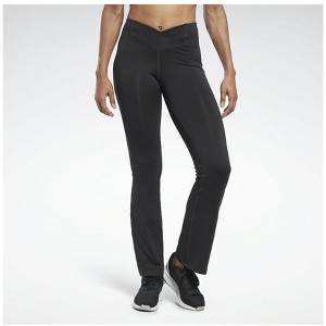Reebok Womens Crossover-Waist, Bootcut Casual Leggings - 1 of 1