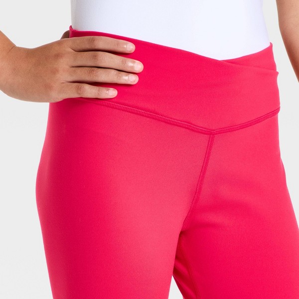 Shorts Ciclista Deportivos con Cintura Cruzada para Niña - All In Motion™ 3