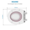 Round Toilet Seat with Cover - Soft-Close Toddler Potty Training Seat, Durable Hinges & Easy Release Hardware - PP Material - 4 of 4