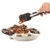 Norpro 8" Stainless Steel Mini Slotted Spatula Locking Serving Tongs - 4 of 4