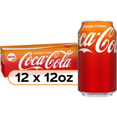 Coca-Cola Orange Cream Soda - 12pk/12 fl oz Cans
