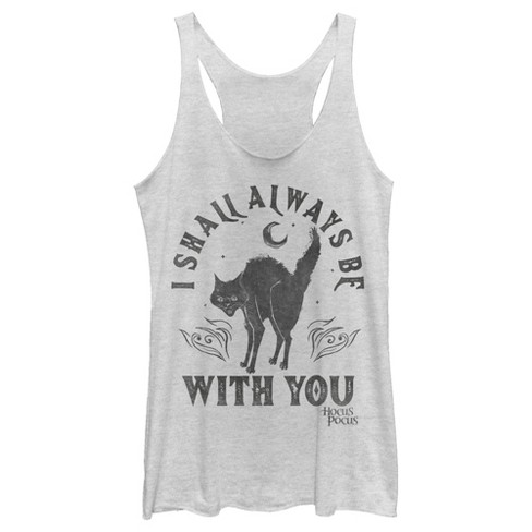 Women's Disney Hocus Pocus Binx Always With You Racerback Tank Top - image 1 of 3