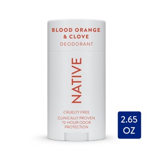 Native Deodorant for Men & Women - Blood Orange & Clove - Aluminum Free - 2.65oz - 1 of 4