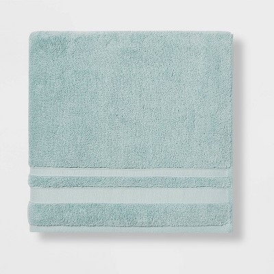 aqua blue towels