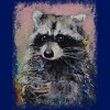 Junior's Design By Humans RACCOON By creese T-Shirt - 2 of 3