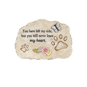 11.5" x 7.5" Memorial Garden Stone, Pet Devotion - 1 of 4
