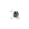 Black Bow Jewelry Sterling Silver Childhood Friends Bead Charm - 2 of 3