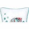 C&F Home 10" x 10" Swimming Fish  Small Petite  Size Accent Throw Pillow - 2 of 4
