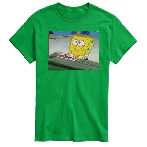 Men's - Spongebob Squarepants - Spongebob Lessons Short Sleeve Graphic T-Shirt - 1 of 4