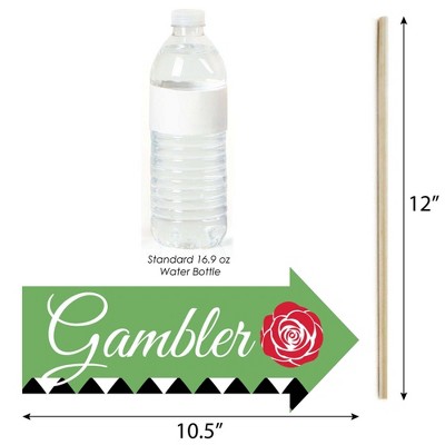 Funny Kentucky Horse Derby Party Photo Booth Props Kit - 10 Piece