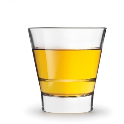 Libbey Endeavor Stacking Double Old Fashioned Glasses, 12 ounce, Set of 12