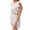 Women's Ruffle Smocked Romper - Hayden LA - 3 of 4
