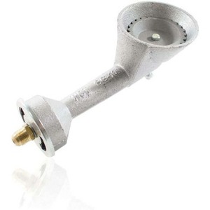 GasOne Propane High Pressure Cast-Iron Round Burner Head with Brass Fitting Orifice - 1 of 4