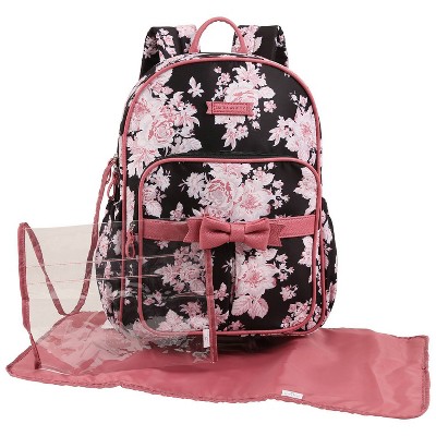 diaper backpack pink