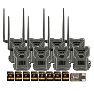 SPYPOINT Flex-M Twin Pack Cellular Trail Camera - Bundle with 32GB Card (8 Pack) - 1 of 4