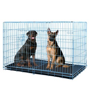 BestMassage 24/30/36/42/48 Inch Dog Crate Dog Cage Dog Kennel with Double Door Removable Tray & Handle Indoor Outdoor Pet Crate - 1 of 4
