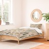 Marta Barragan Camarasa Deer Christmas forest Duvet Cover + Pillow Sham(s) - Deny Designs - 2 of 4
