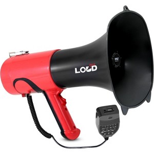 Pyle Portable Megaphone Bullhorn with Bluetooth, 100W Voice Changer, MP3 Aux Input, Siren & Mic - PMP74VC - 1 of 4