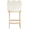 Meridian Furniture,Shaw Chenille Fabric Upholstered Counter Stool - 3 of 4