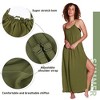Catalonia Women’s Swimsuit Cover-Up Dress – Sleeveless Chiffon Maxi Sundress for Beach & Pool, One Size Fits All, Gift Ideas for Moms - 2 of 4