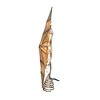 Kurt Adler 10-Light LED Capiz Bethlehem Star Tree Topper, 8-Point, Brass, 11.4" - 4 of 4