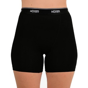 Woxer | Ultra-Soft, Stretchy, No-Dig Waistband | Women's Baller High Waisted 5" Boxer Brief - 1 of 4