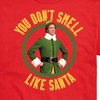Men's - ELF - Christmas You Don't Smell Like Santa Short Sleeve Graphic T-Shirt - 2 of 4