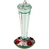 Audubon Green/Red Torchiere Decorative Glass Hummingbird Feeder - 8 Ounces - 2 of 4