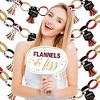 Big Dot of Happiness Flannel Fling Before The Ring - Banner & Photo Booth Decorations Buffalo Plaid Bachelorette Party Supplies Kit Doterrific Bundle - 2 of 4