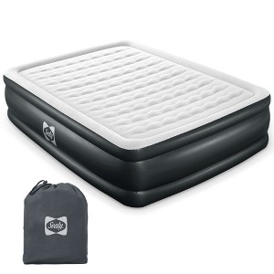 Sealy Tritech Inflatable Indoor or Outdoor Air Mattress Bed 20" Airbed with Built-In AC Pump, Storage Bag, and Repair Patch - 1 of 4